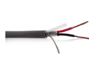 2 Core 10 AWG Shielded Multi Conductor Cable CM PVC Jacket